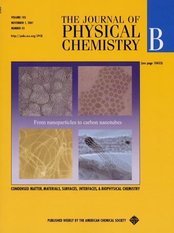 J. Phys. Chem. B Volume 112 Issue 6 (2001)